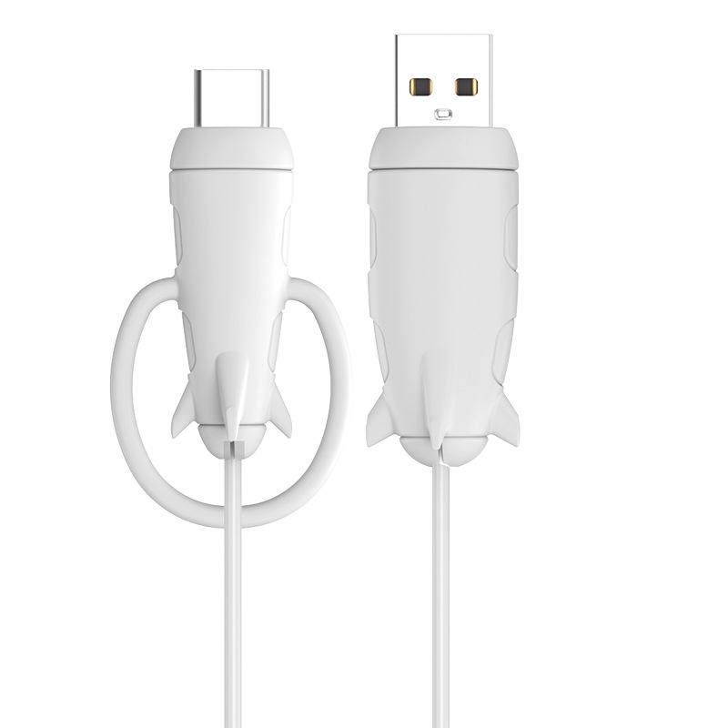 Silikonowy ochraniacz na kabel i pasek do przechowywania 2 w 1 dla ładowarek Apple