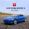 1/32 Tesla MODEL S Legering Auto Model Diecasts & Speelgoedvoertuigen Speelgoedauto's Gratis Verzending Kinderspeelgoed voor Kinderen Geschenken Jongens Speelgoed