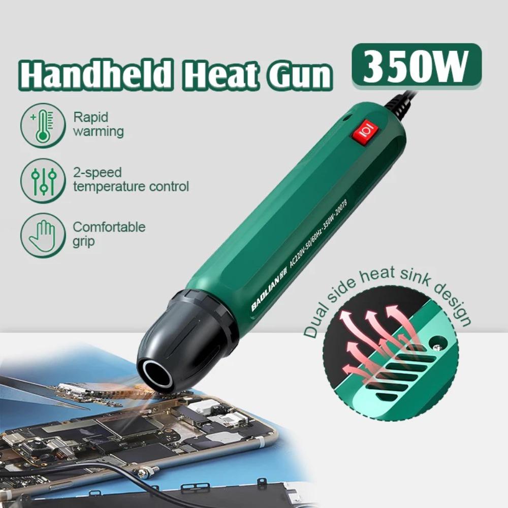 

Handheld 350W Hot Air Blower Lightweight Phone Repair Welding Machine Heat Shrink Packaging US