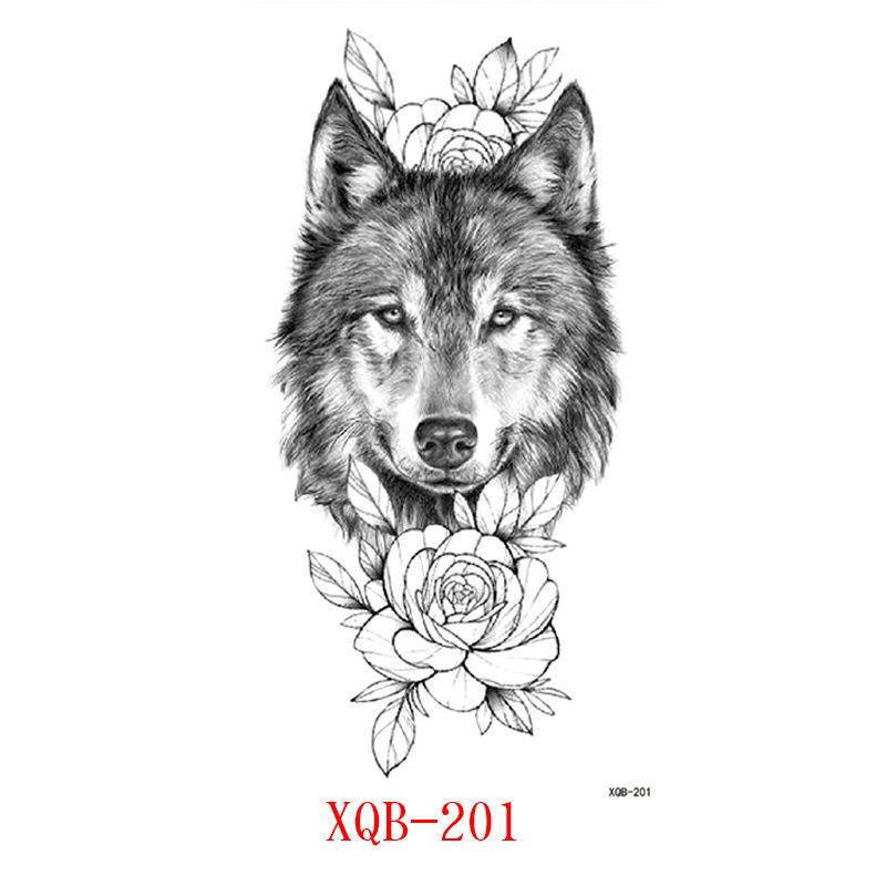 Small Full Arm Tattoo Stickers, Flower Letters, Animal Tattoo Stickers Stickers Tattoo