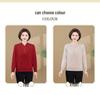 2025 Eleganter Roter Winterpullover für Mama
