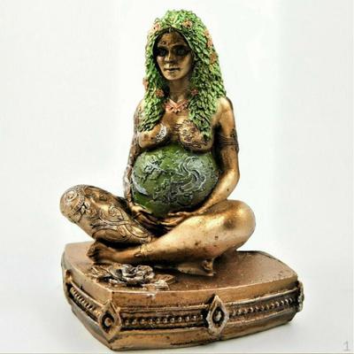 Socha Gaia Matka Země Figurka Zahradní ozdoba Dárek ke Dni matek A