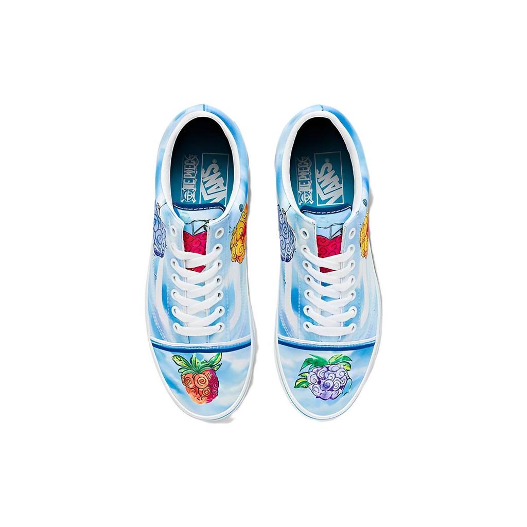 One Piece X Vans Old Skool Devil Fruit Unisex Sneakers Blue VN0007NT7WM