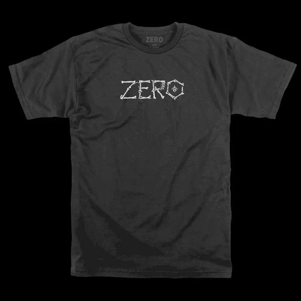 New ZERO Skateboards Vintage Men's Women's Black T-Shirt Size S To 4XL Summer Loose Short Sleeves Cotton T Shirt Top Tees Loose