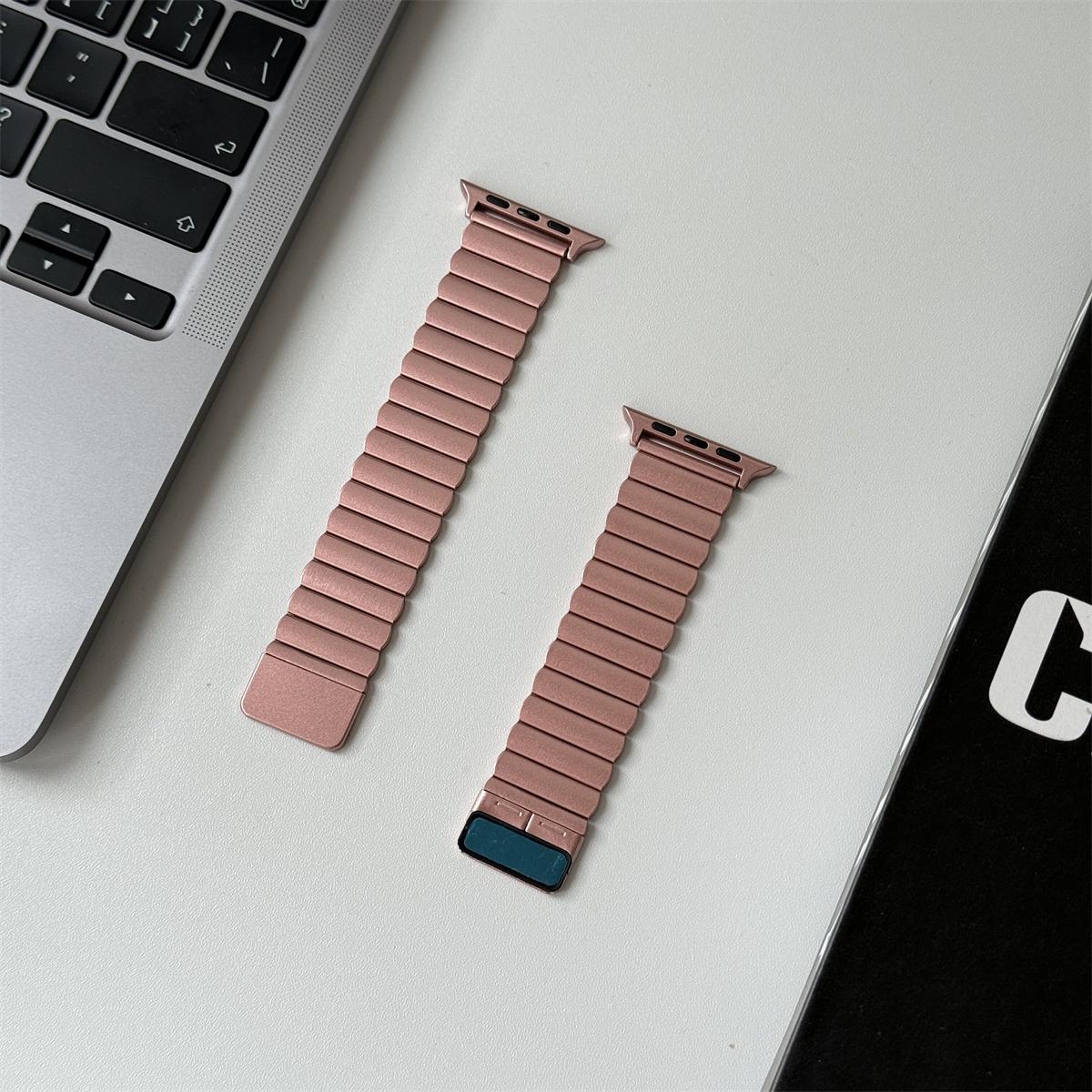 

Магнитный ремешок для Apple Watch, 1 шт., ремешок 49 мм, 45 мм, 44 мм, 42 мм, 41 мм, 40 мм, 38 мм, браслет для браслета Iwatch Series 9 8 Ultra 7 6 5 4 3 2 1 SE 42mm 44mm 45mm 49mm