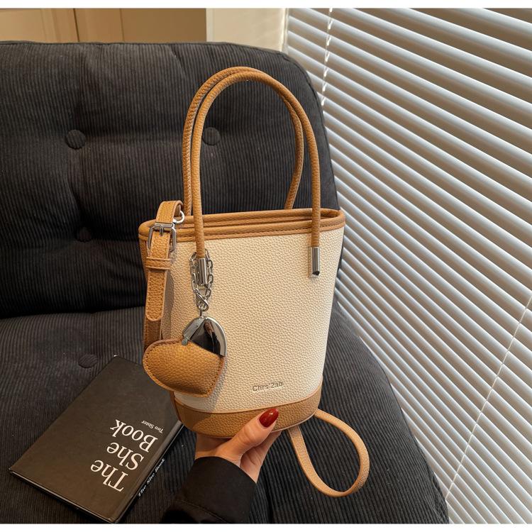 

Портативная высококлассная модная сумка-ведро, модная сумка через плечо, новая весенняя простая сумка-мессенджер