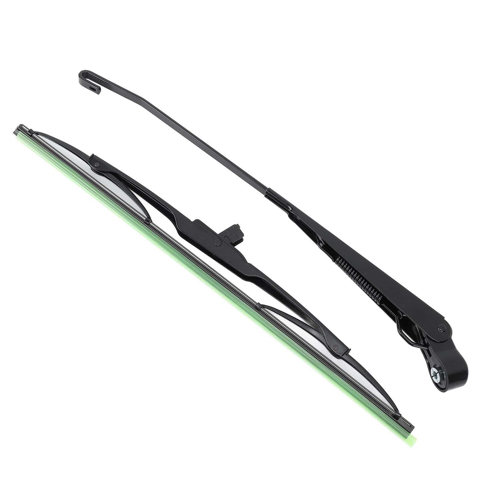 

105 degrees Wiper Arm with Blade 0390506510 Long Shaft Windshield Wiper Arm for Willys Tractor Fishing Boat ATV UTV