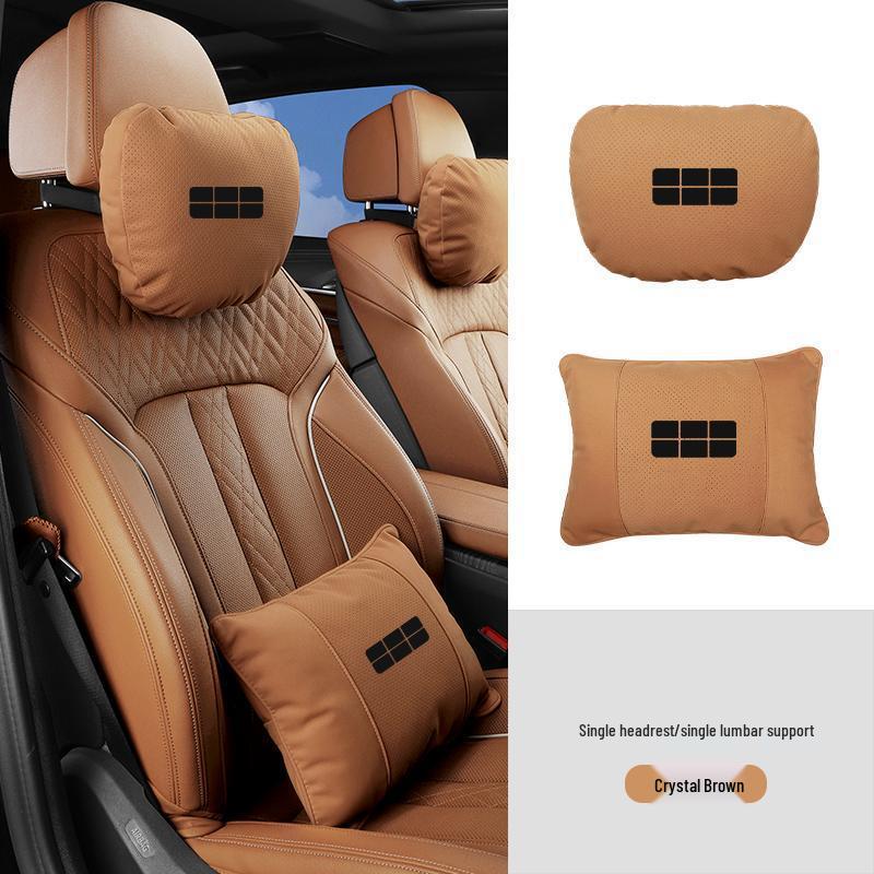 Geely Galaxy L7 Headrest & Lumbar Support Pillow Set for Interior Decoration