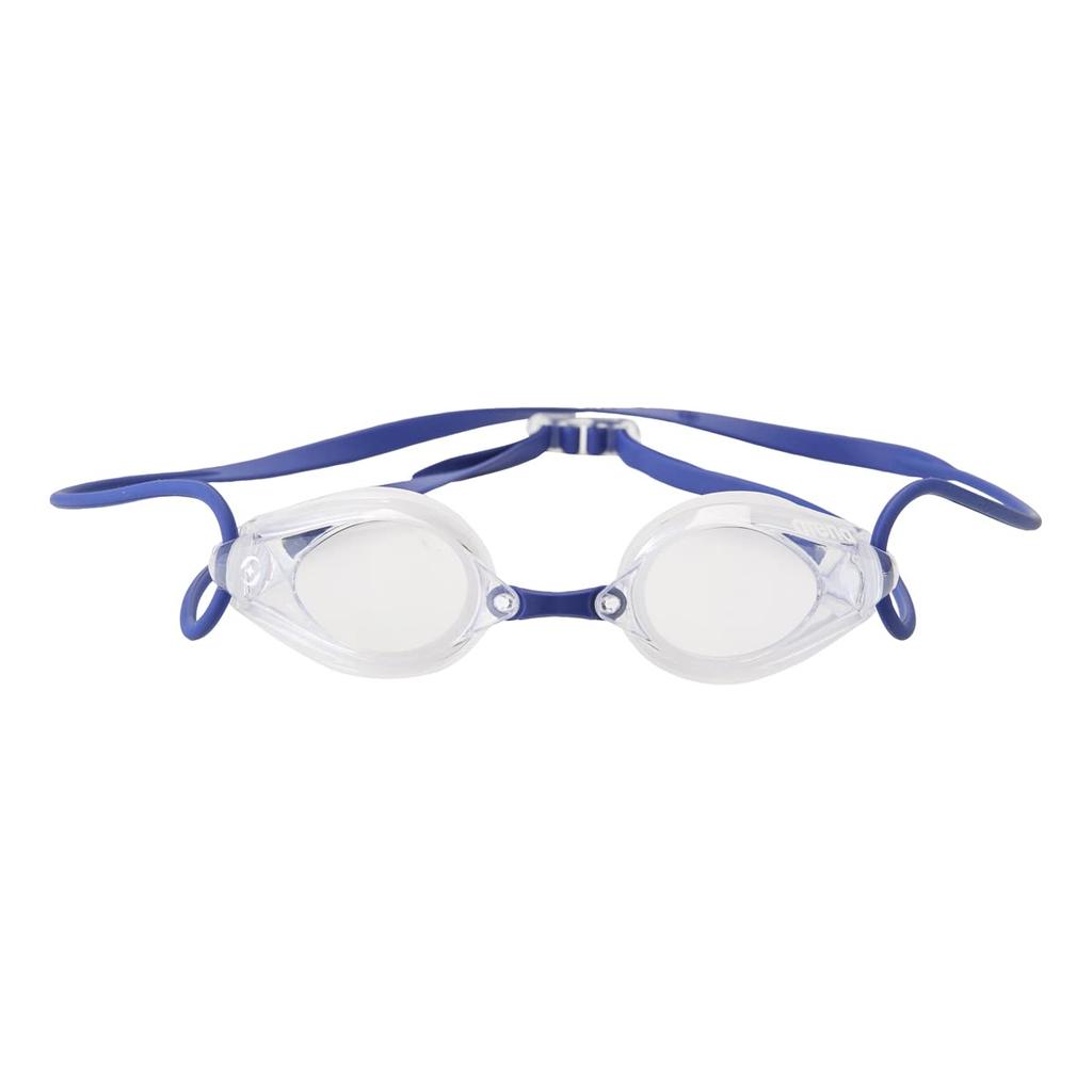 FINA Approved Arena Splash Swimming Goggles for One Size Fits Racing, Unisex, Clear, Most, Anti-Fog (Renon) Function, AGL-500