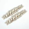 2 Stück Enge Kette Kristall Strasskette Funkelnde Strass-Applikation Kleidung DIY
