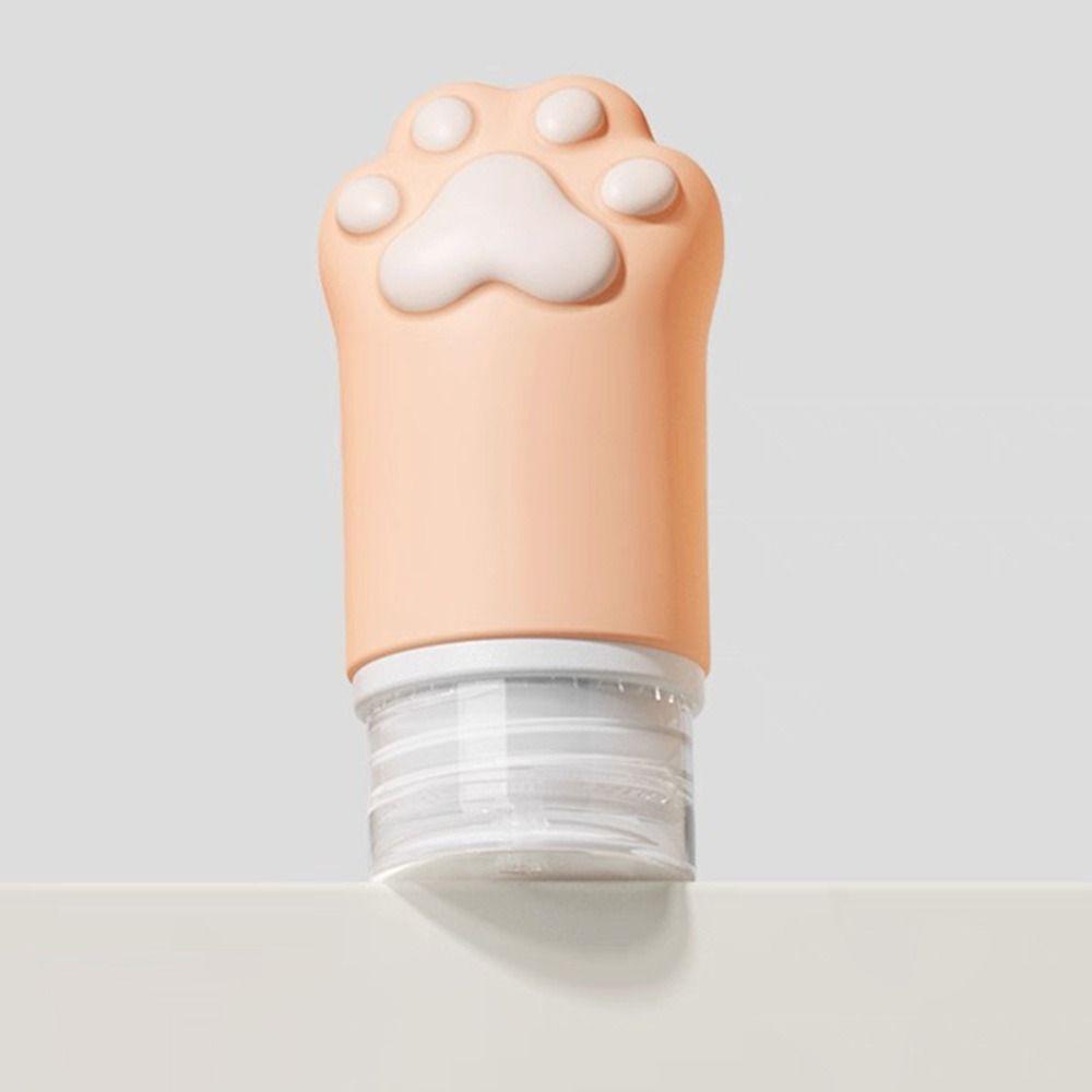 60ML Travel Refillable Bottle Cosmetics Shower Gel Face Cream Shampoo Bottle  for Toiletries Tool