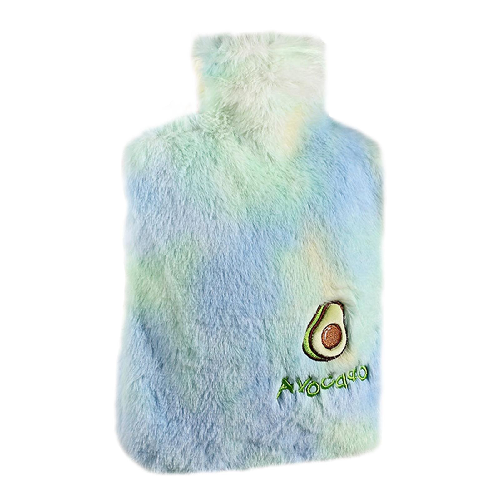 

Милый градиентный фруктовый дизайн, сумка для горячей воды, двухслойная противоожоговая текстура для сохранения тепла зимой