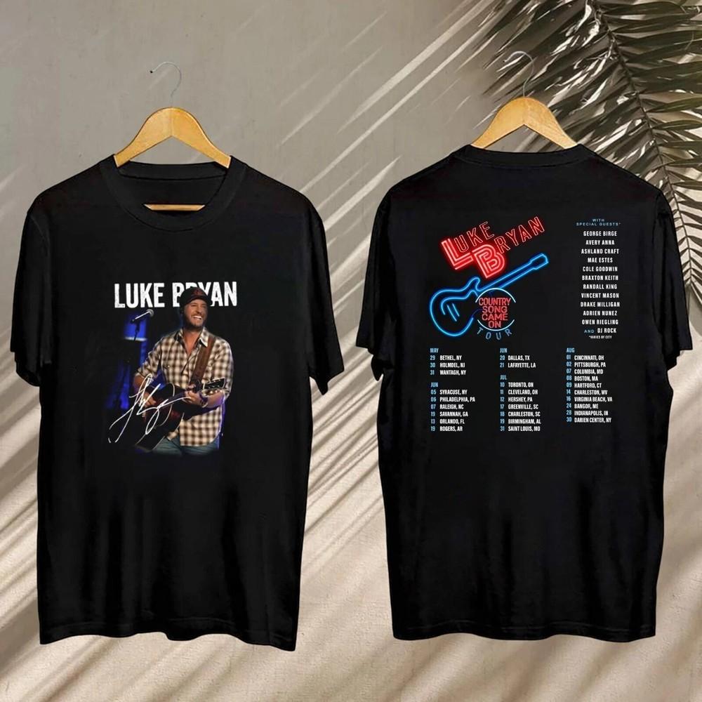 

Luke Bryan Country Song Came On Tour 2025 For Men and Women S-4XL T Shirt. Unisex T-Shirt XL