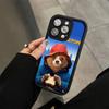 Cute P-Paddington B-BearS Phone Case For Iphone 11 12 13 14 15 16 17 Pro Max Mini Plus Soft TPU Back Cover