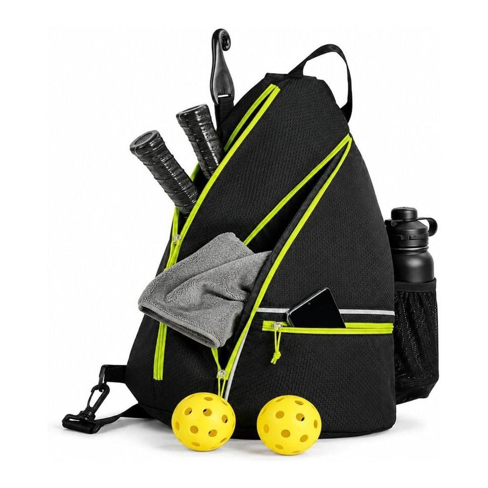 Large Capacity Pickleball Backpack Adjustable Strap Pickleball Equipment Bag  For Men and Women