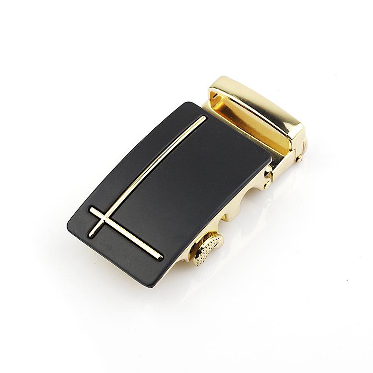 Men's Automatic Buckle Leather Belt