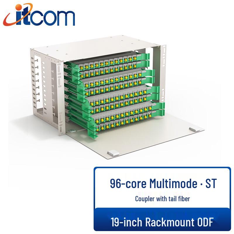 itcom Adicom 19-inch Rack-Mount ODF Fiber Optic Distribution Frame