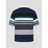 Binpolmen Heritage Club Rugby Collared T-Shirt Ash