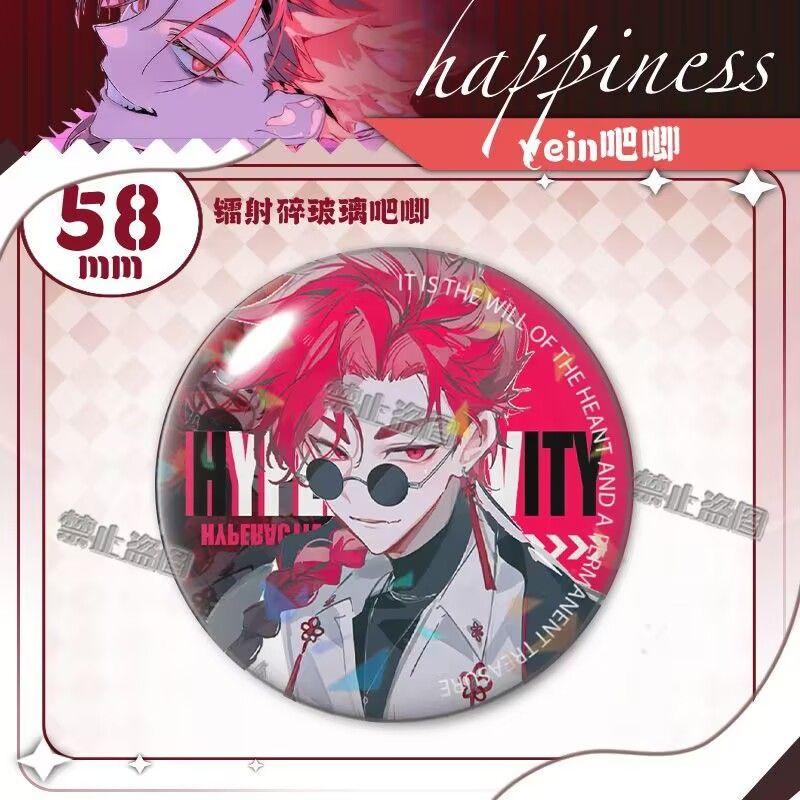 

58MM Anime Time Agent Cosplay Badge Vein Brooch Pin Cosplay Anime Accessories for Clothes Backpack Decoration Unisex Lapel Pins