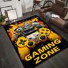 Gaming Controller Zone Rug - Vibrant Gamepad Design Carpet Mat for Living Room Home Decoration Living Room Decoration