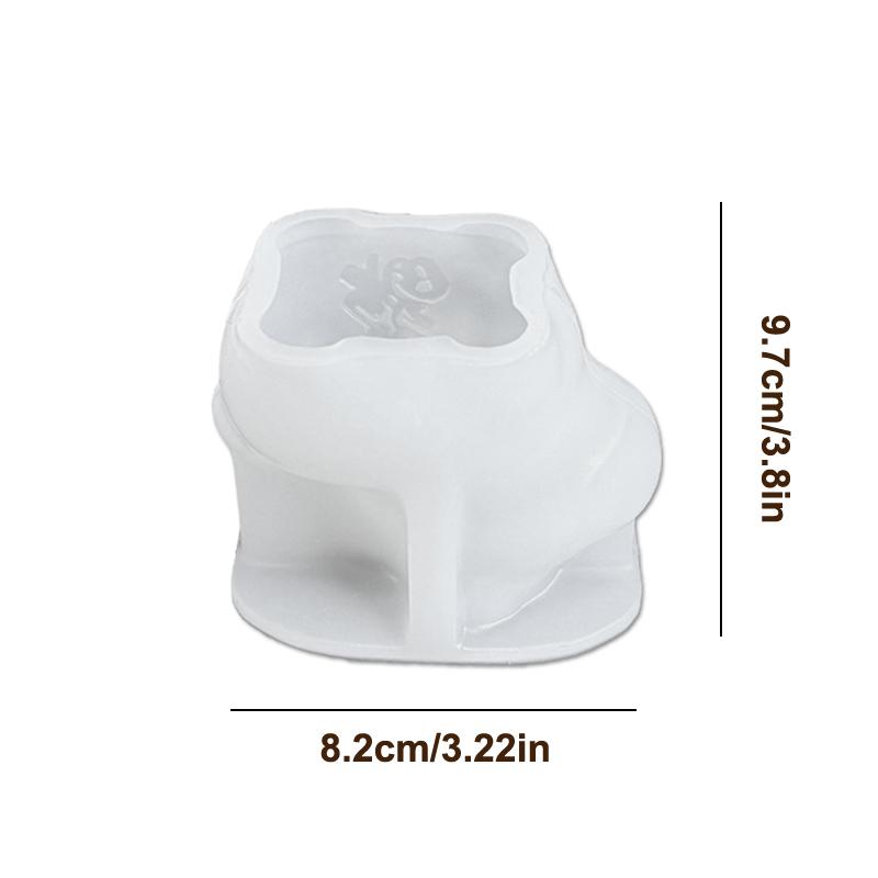 Cartoon Horse Shape Silicone Cake Mousse Mold Horse Design Stereoscopic Chinese Year Diy Decor Dessert Making Tools