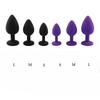 3 Size Silicone Butt Plug Anal Plug Prostate Massage Stimulator Anal Trainer for Adult Erotic Sex Toys for Women Men Gay Couples