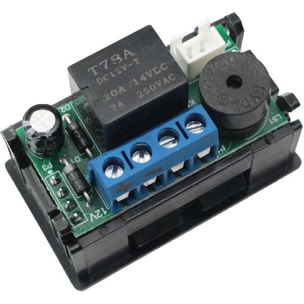Electronic Thermostat 12V Digital Intelligent Thermostat with Switch Microcomputer Digital Temperature Control for Home Equipment Fish Tank Water