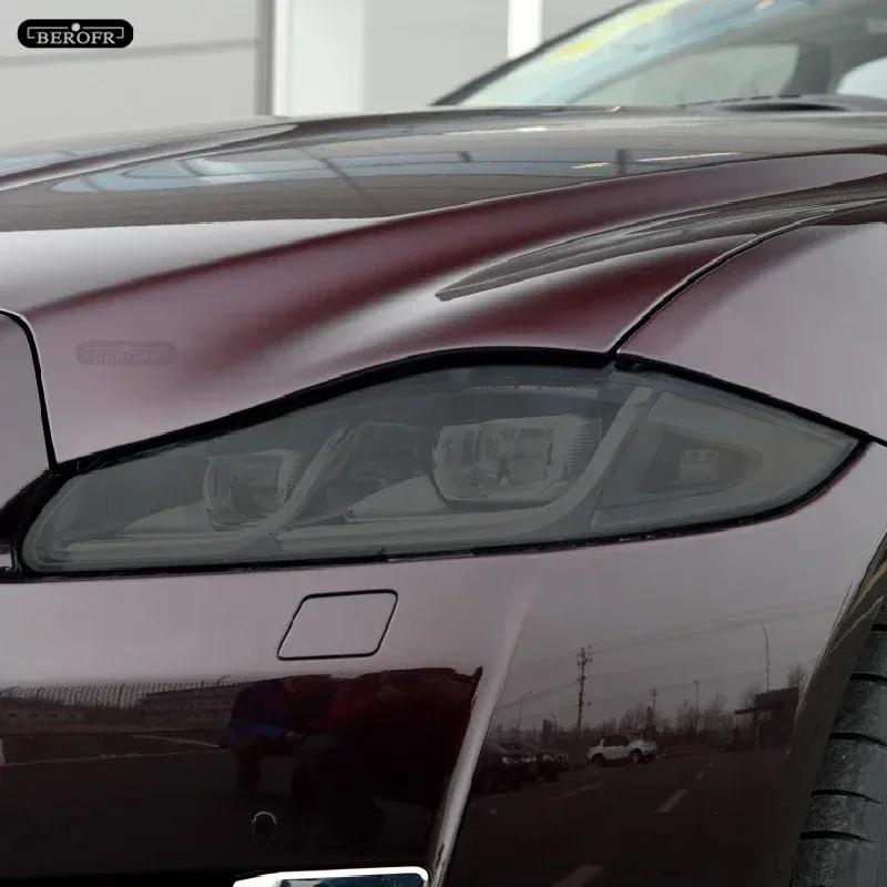 For Jaguar XE XF XJ F Type I Pace E Pace F Pace Car Headlight Protective Tint Film Smoked Black TPU Sticker Accessories