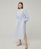 DISENDIS Shirring Belt Onepiece (Sky Blue)