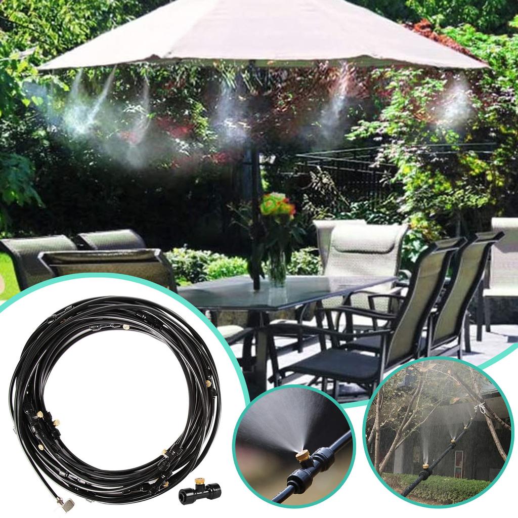 Buy Outdoor Misting Misters Cooling System 29.47FT Misting Line For