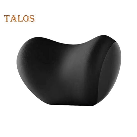 

Подушка для поясничной поддержки подголовника автомобиля Эргономичный дизайн Простая установка Индивидуальная подгонка под поясничную поддержку автомобиля с регулируемыми ремнями Headrest чёрный