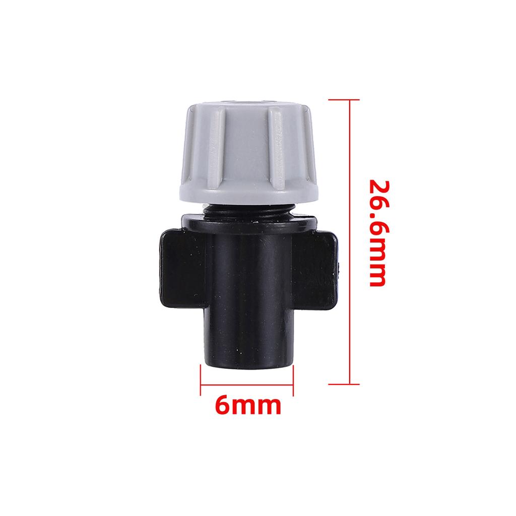 13 Types of Grey Adjustable Misting Nozzle Kits 4/7mm Hose Automatic Cooling Watering Irrigation System Portable Fogging Sprayer