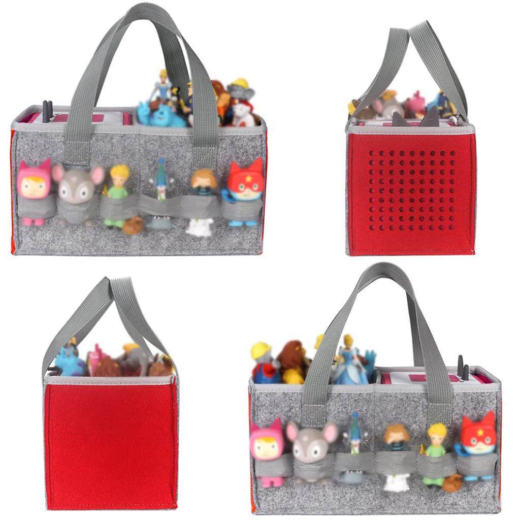 Portable Travel Carrying Case Felt Cloth Foldable Storage Bag Pouch Cover Shell Handbag for Speaker storage bag