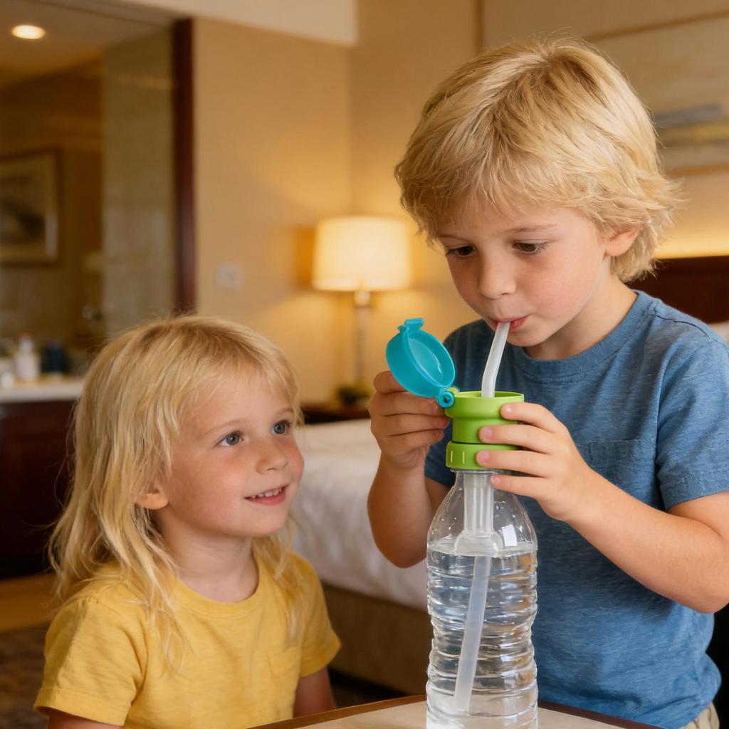 2 in1 Portable Leak-Proof Water Bottle Toppers With straw Universal Drinking Caps Reusable Bottle Lids for Juice Home Outdoor