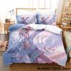 NEDY GIRL OVERDOSE Beding Set Single Twin Ful Quen King-Sized Dimensionsd Dimensions Bed Linen Set Adult People Kid Bedrom Thre-piece Suits Anime