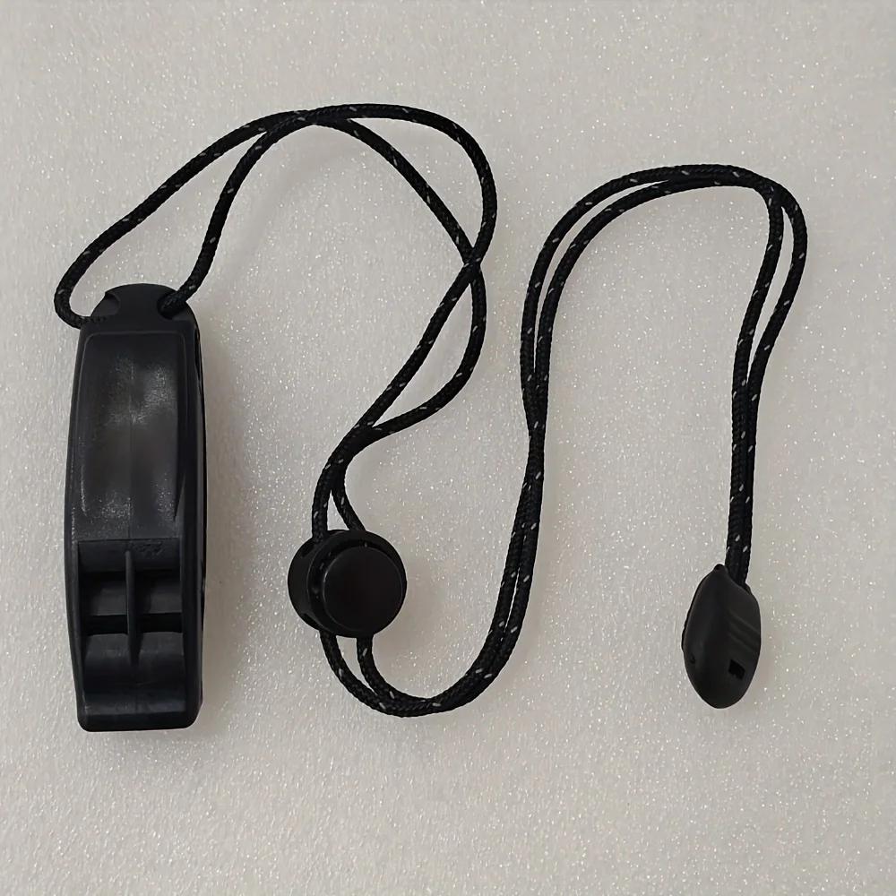

1PC Outdoor Whistle Outdoor Tools Camping Supplies, Whistles Easy To Carry, Ball Game Whistles чёрный