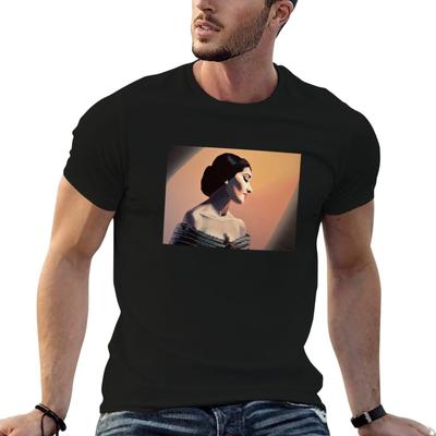 Maria Callas Painting Tshirt T Shirt Custom Print Funny T Shirts Cotton Funny T Shirts Dark Humor Tshirt