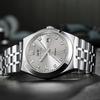IW Grey Automatic Watch Men MIYOTA Mechanical Movement Wristwatches Sapphire Glass Stainless Steel Waterproof Luxury Watch Reloj