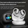 UYUXIO Wireless Earphone OWS AI Language Translation Earbuds with 144 Online Languages Real Time Translator Ear Bud for Travel