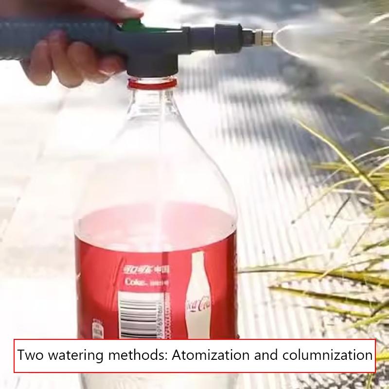 Manual High Pressure Air Pump Sprayer Adjustable Drink Bottle Spray Head Nozzle Garden Watering Tool Sprayer Agriculture Tools