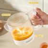 Ręczny trzepak do jajek Kuchenny trzepak do jajek z dziobkiem filtrującym Mieszadło do jajek zapobiegające rozlewaniu Obsługa jedną ręką Kubek do mieszania sosów Winaigrette