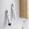 Toothpaste Storage Rack Non Perforated Wall Mounted Facial Cleanser Squeezer Bathroom and Toilet Wall Storage Clip