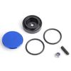 1Set New Black Rear Wiper Delete Kit Blue Silver Hole Plug Cap Universal Aluminum Car Accessories