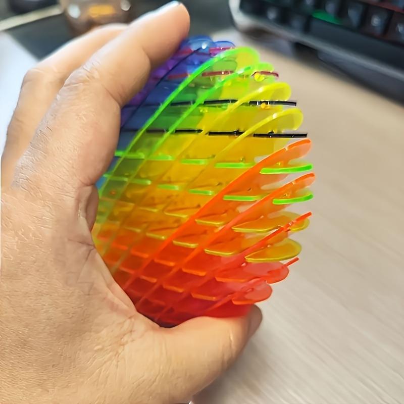 

rainbow 3d decompression fidget toy 2pcs/30CM