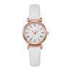 Analog Quartz Watches for Women Fashion Adjustable Leather Strap Wristwatch Elegant Easy Read Roman Numerals Dress Watch Gifts for Mom Wife Birthday