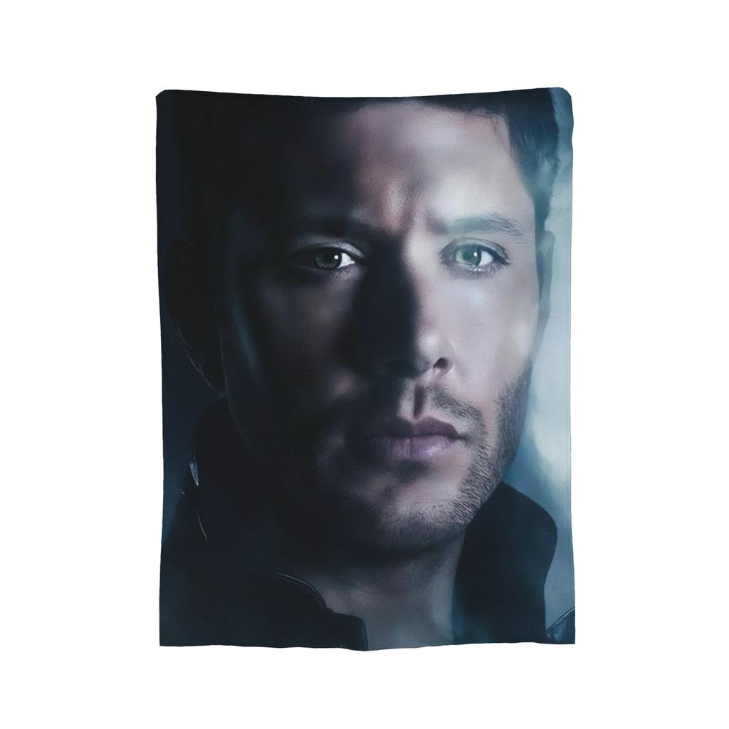 Supernatural Sam Winchester Blanket Fleece Spring/Autumn   Multifunction Soft Throw Blankets for Bed Couch Bedding Throws