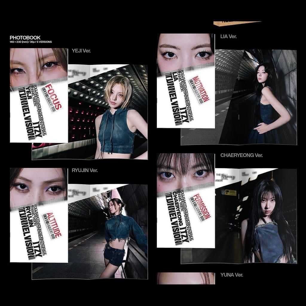 [Pre-order] ITZY [TUNNEL VISION] Member Ver. + Free Gift