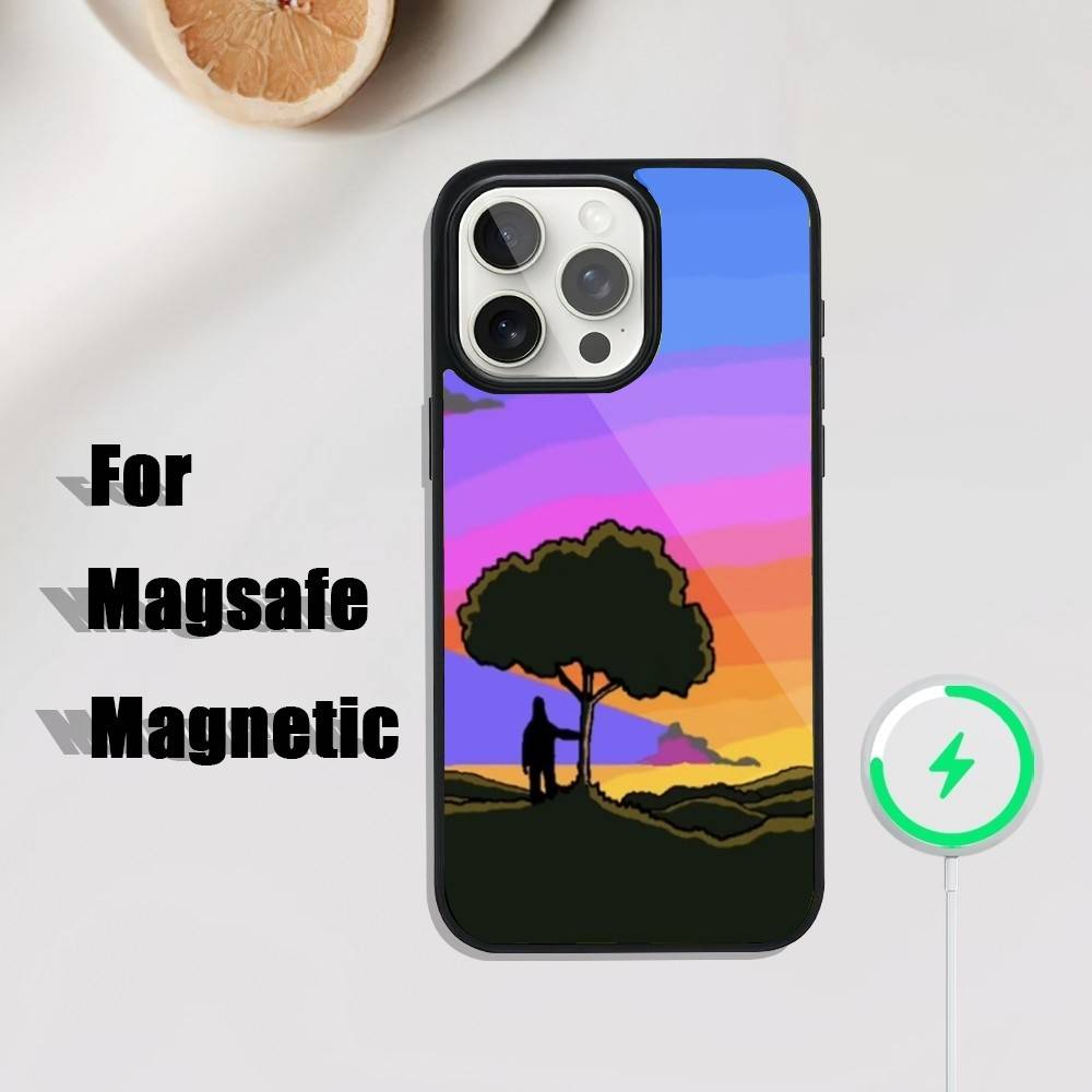 

S-Sassy The Sasquatch Phone Case For iPhone 17,16,15,14,13,12,11,Pro,Max,Plus,Mini,SE4,E Magnetic Magsafe Wireless Charging iPhone17promax