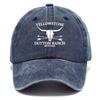 Old washed baseball cap male dad hat soft top cotton cap outdoor sunshade baseball cap
