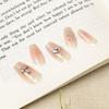 Too Cool For School Real Wear Nail Tip Coffin Romantic Silver